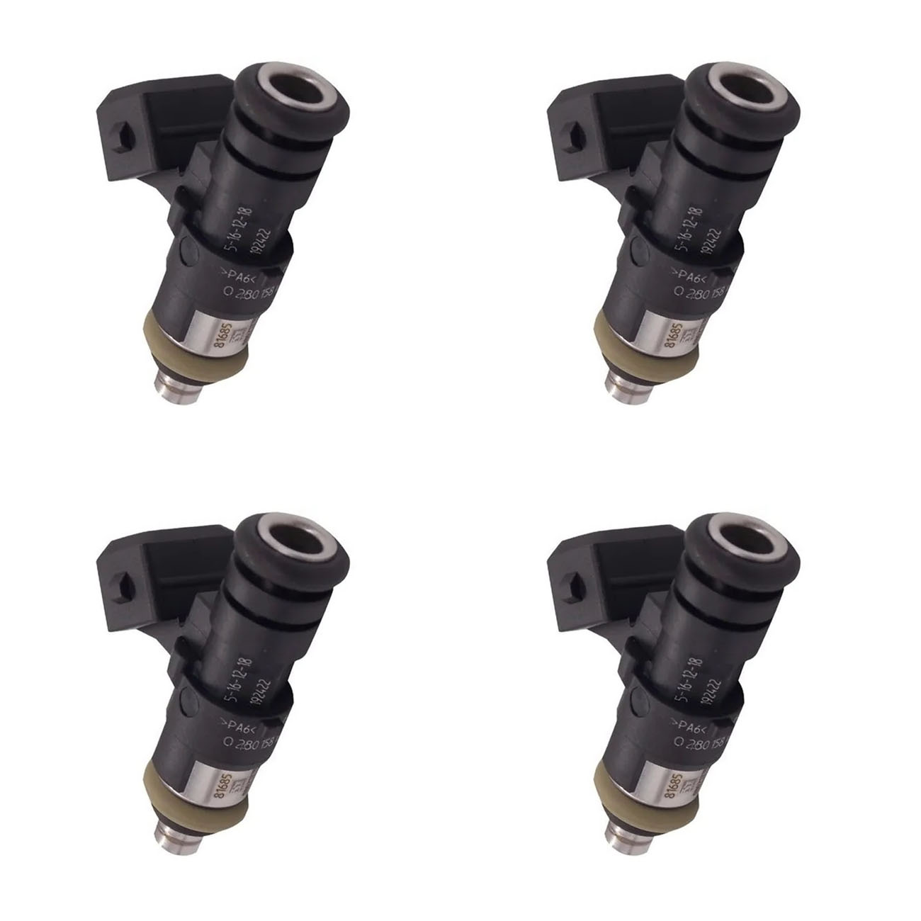 Kit 4 Inyectores Bosch Renault Clio Ii 1.2 16v 2000 2003